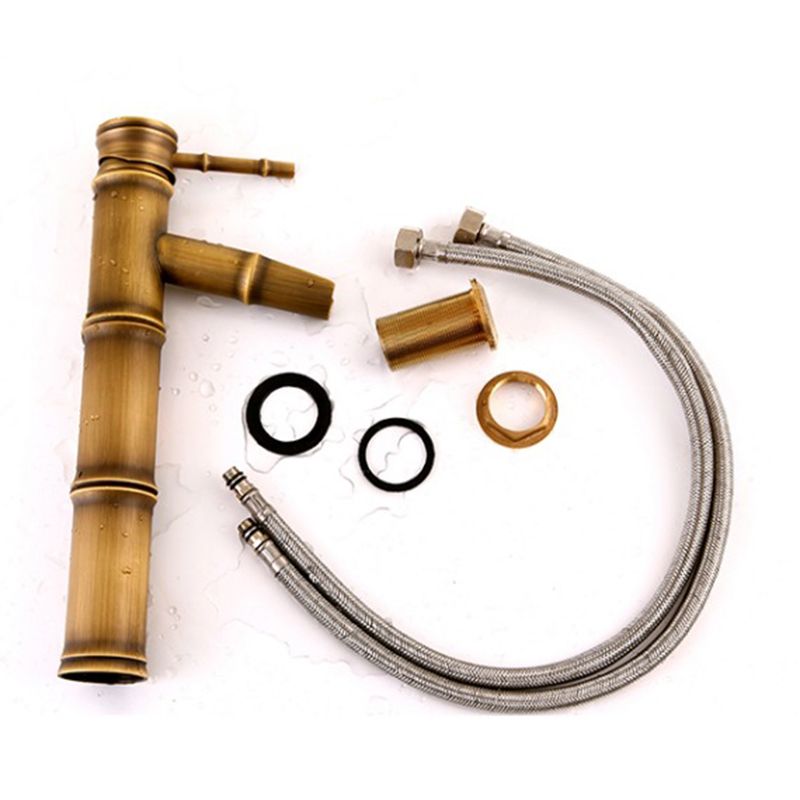 Avtoit | Country house vessel water tap brass lever handles waterfall outlet sink faucet