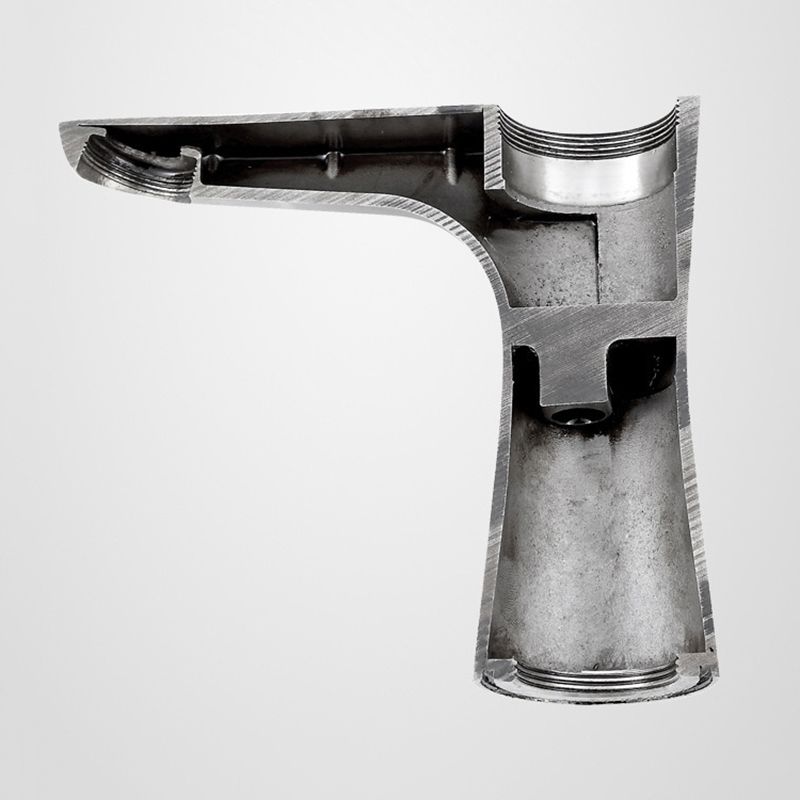 Avtoit | Modern Basin Tap Monochrome Center Mount Low Arc Faucet for Bathroom