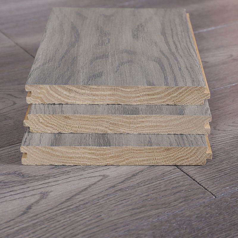 Avtoit | Tradition Wood Tile Wire Brushed Rectangle Oak Wood for Living Room
