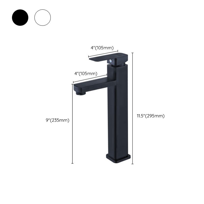 Avtoit | Industrial Bathroom Faucet Stainless Steel Lever Handles with Water Hose Sink Faucet