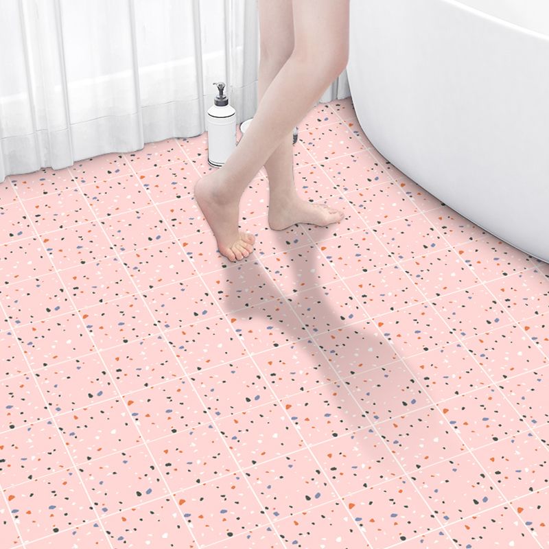 Avtoit | Bathroom Square PVC Flooring 24" x 118" x 4mm Peel and Stick Vinyl Flooring
