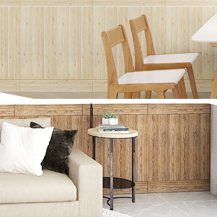 Avtoit | Modern Imitation Wood Grain Wall Access Panel Peel-and-Stick Foam Back Panel