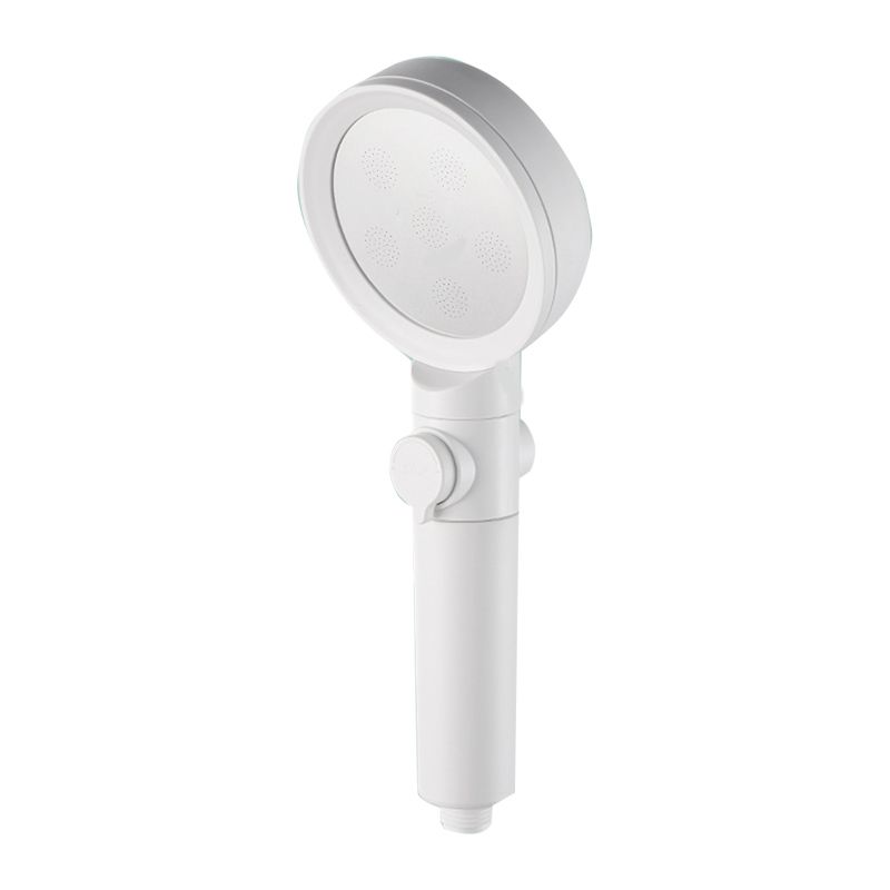 Avtoit | Handheld Shower Adjustable Spray Pattern White Round Showerhead