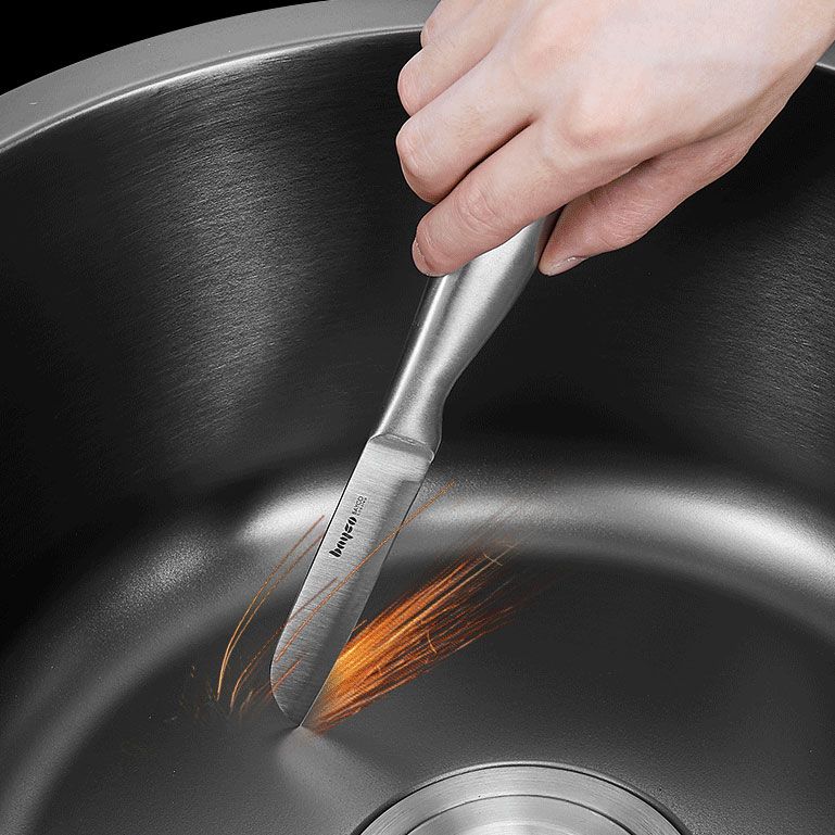 Avtoit | Contemporary Style Kitchen Sink Stainless Steel Kitchen Sink with Single Bowl