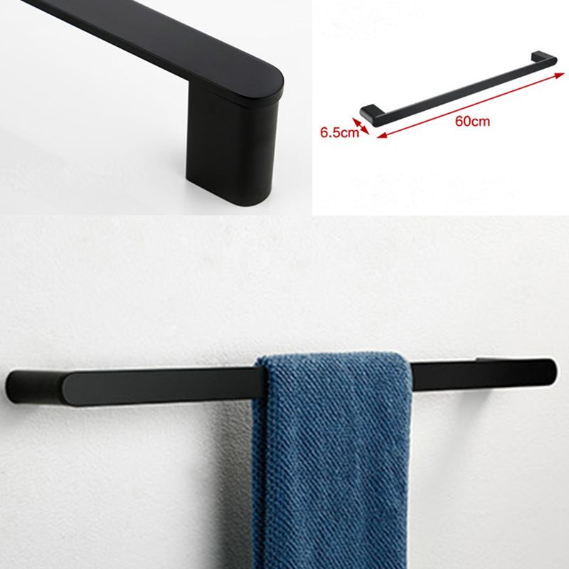 Avtoit | Contemporary bathroom accessory single piece or in set made of black metal