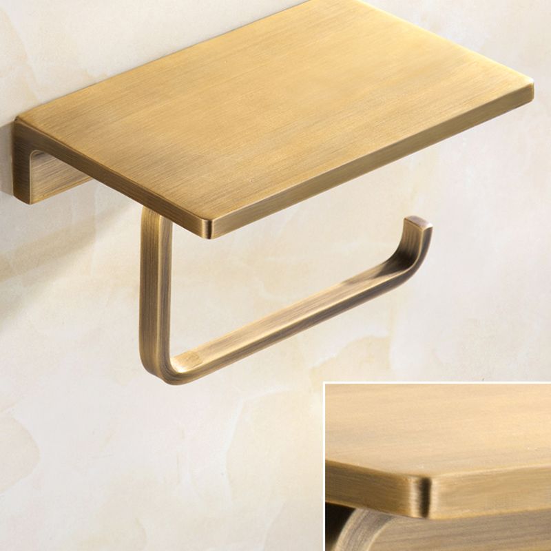 Avtoit | Traditional Bathroom Accessory Set Gold Paper Holder Bathroom Set