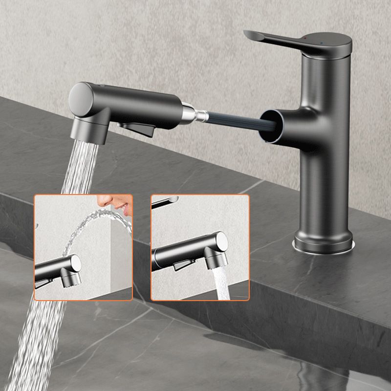 Avtoit | Modern Center Set Faucet Copper Center Set Vanity Faucet for Bathroom