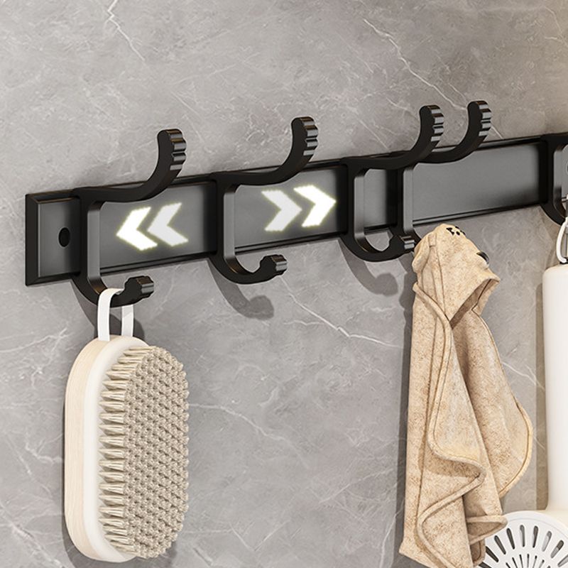 Avtoit | Matt Black 2-piece modern bathroom accessories as a single item or as a set with bath shelf