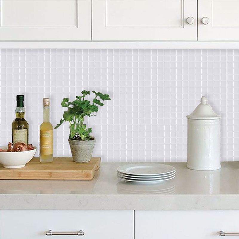 Avtoit | Peel-and-Stick Tile Square Stain-Resistant Mosaic Peel-and-Stick Tile for the Kitchen