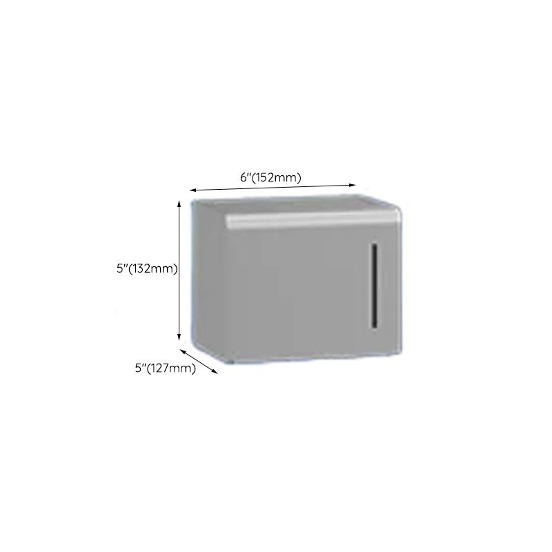 Avtoit | Contemporary bathroom accessory set made of aluminum with towel holder/bath shelf