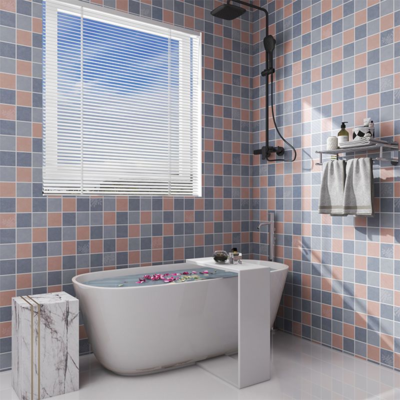 Avtoit | Modern Splash Protection Wallpaper Peel and Stick Mosaic Tile for Bathroom