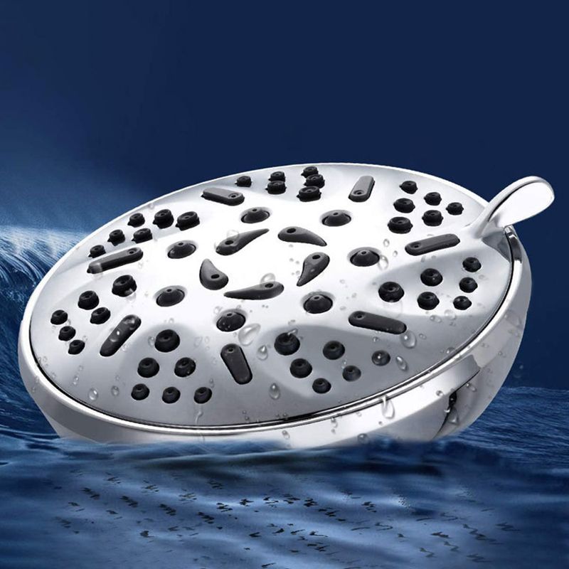 Avtoit | Round Fixed Shower Head Adjustable Spray Pattern Wall Mounted Shower Head