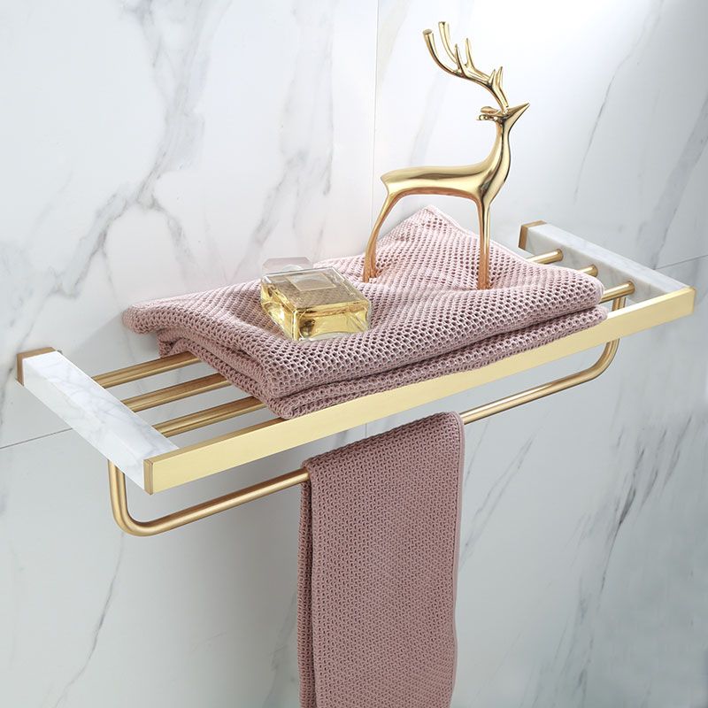 Avtoit | Polished Brass Bathroom Accessory Set Marble Bathroom Hardware