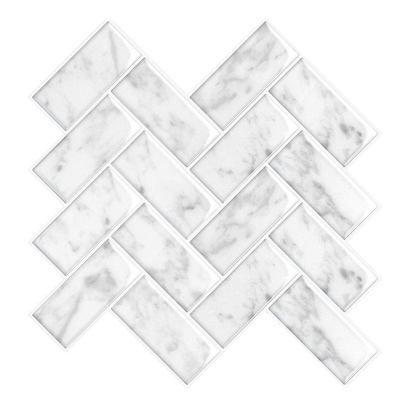 Avtoit | Modern Peel and Stick Backsplash Wall Tile PVC Peel & Stick Field Tile