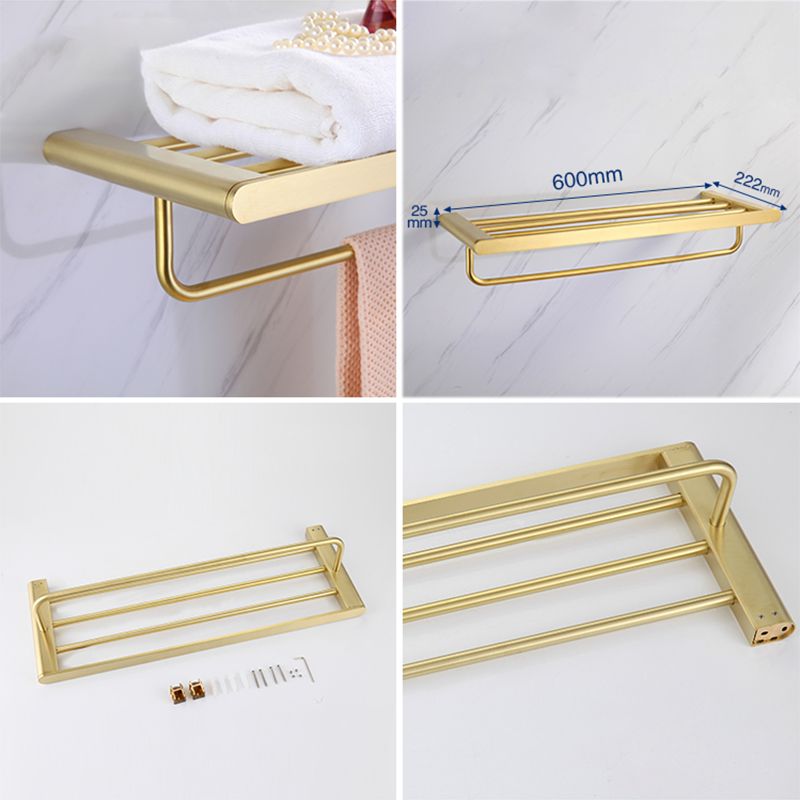 Avtoit | Modern Bathroom Hardware Set Gold Towel Bar Bath Hardware Set