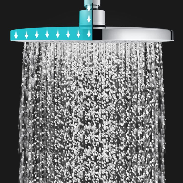 Avtoit | Round solid shower metal modern shower head combination for the bathroom