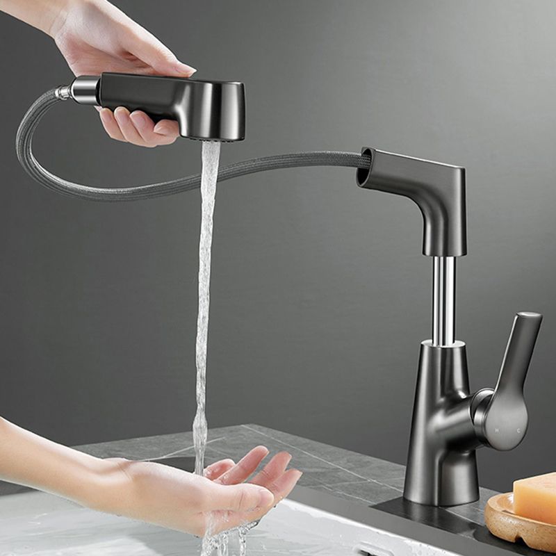 Avtoit | Modern 1-Lever Sink Faucet Round Basin Faucet Brass