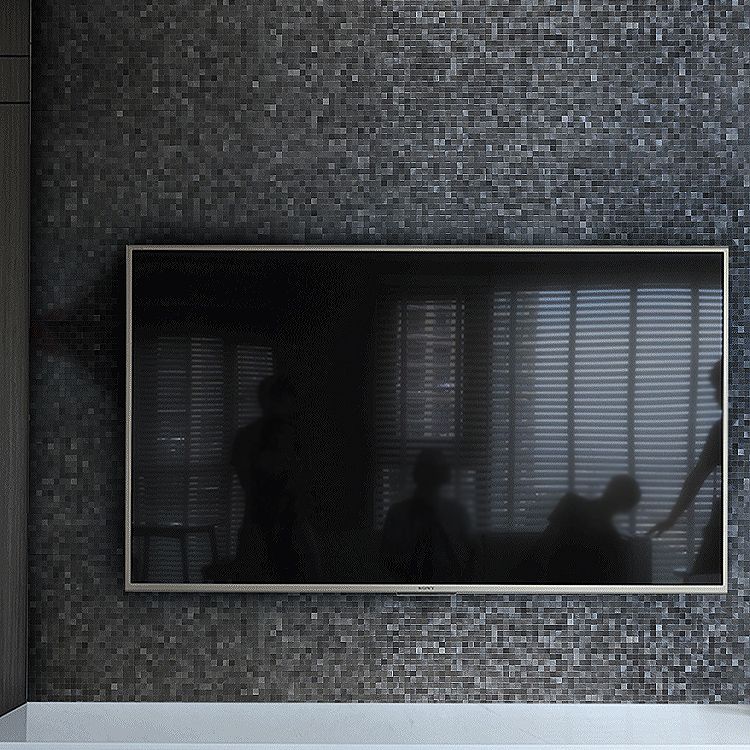Avtoit | Mosaic Tile Wallpaper Contemporary Peel and Stick Wallpaper with Square Shape