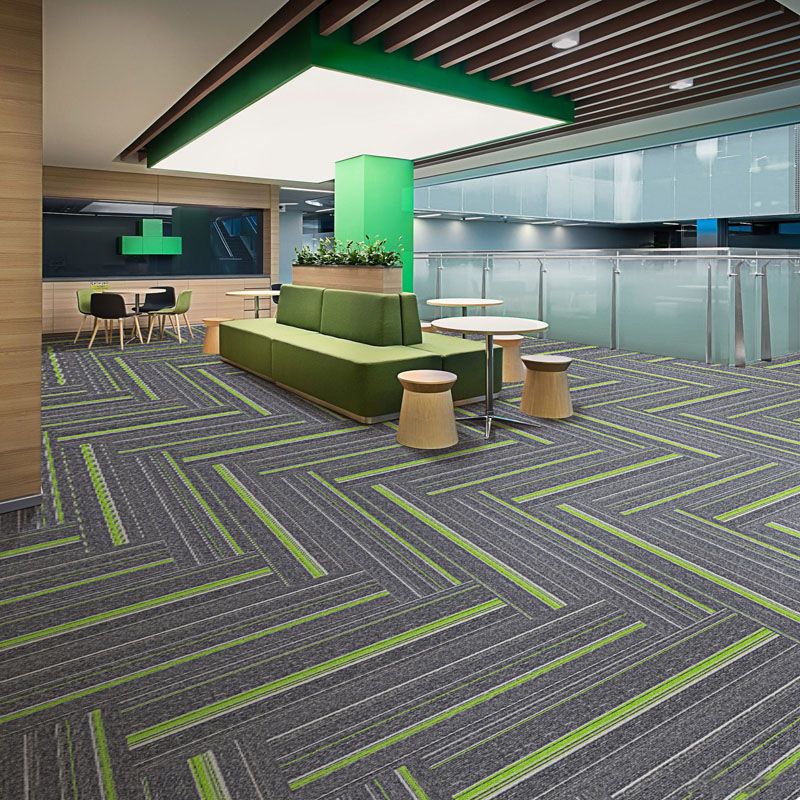 Avtoit | Dark Color Level Loop Carpet Tile Non-Slip Self-Adhesive Indoor Office Carpet Tiles