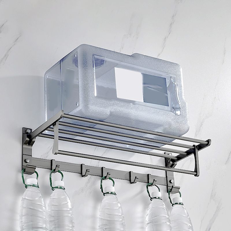 Avtoit | Modern Chrome Bathroom Accessories Set Aluminum Bathroom Fixtures Set