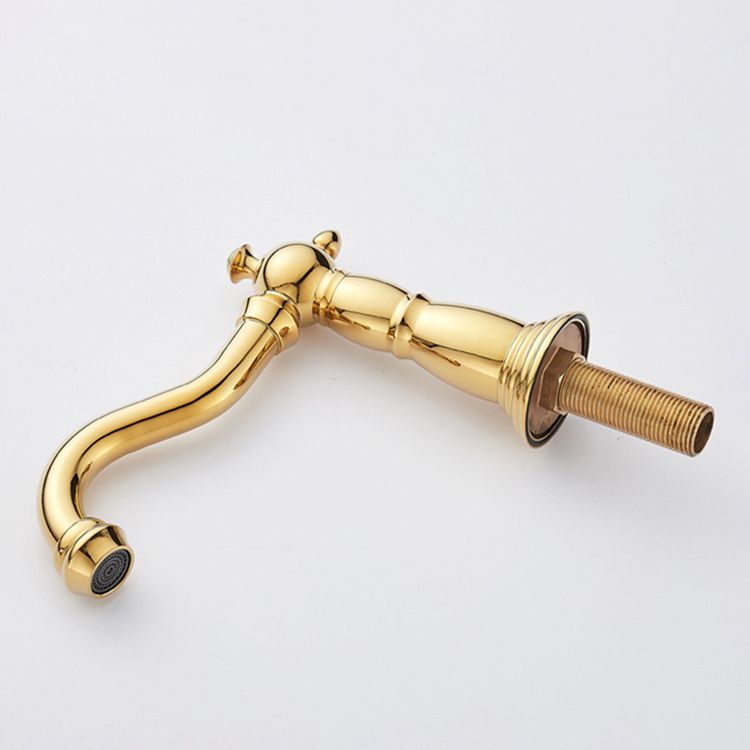 Avtoit | European Style Widespread Sink Mixer Brass 2 Handle Bathroom Vessel Mixer with Hoses