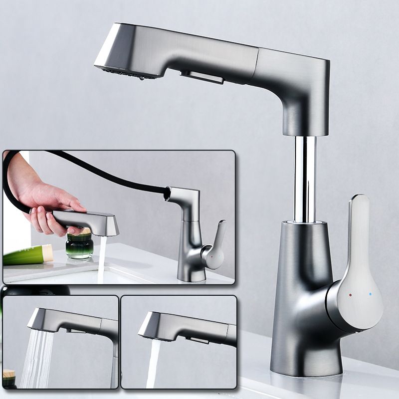 Avtoit | Modern Faucet Solid Copper Centerset Bathroom Faucet
