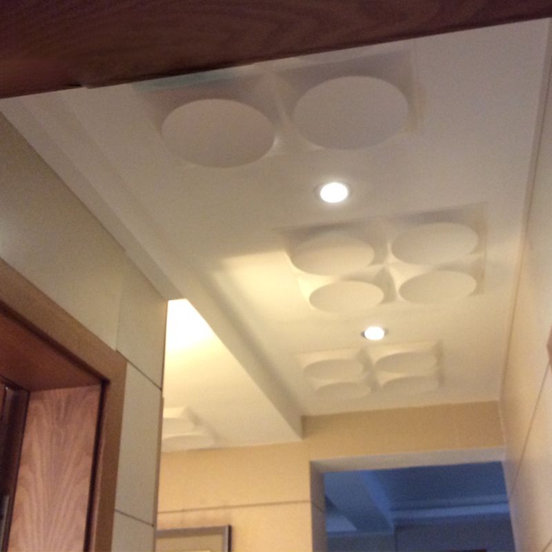 Avtoit | Modern Style PVC Wall Panel Living Room Peel and Stick Wall Covering 3D Wall Covering