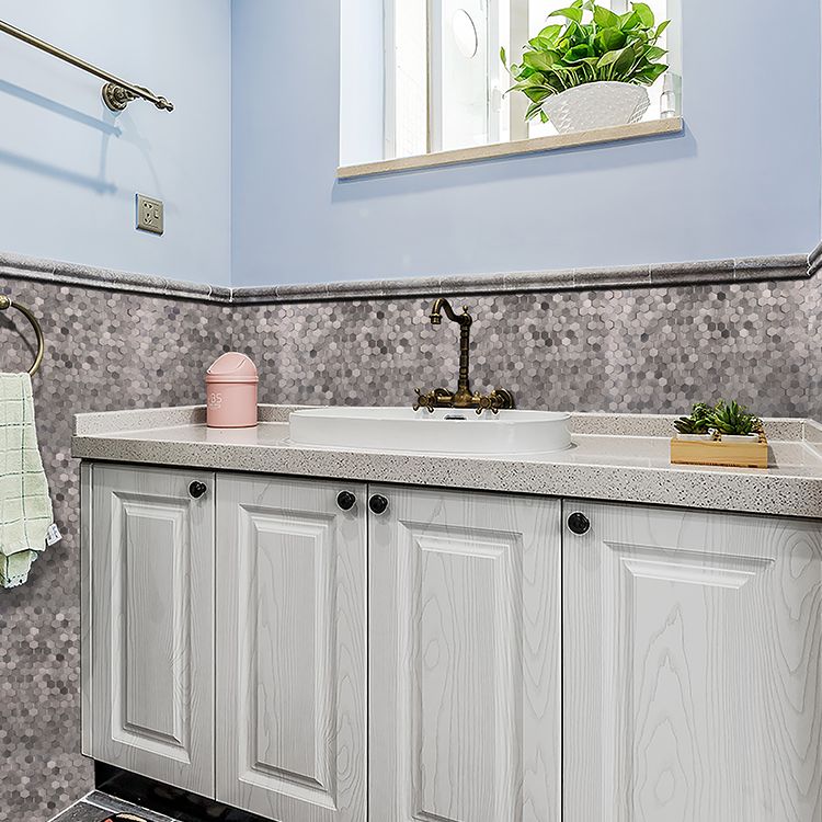 Avtoit | Mosaic Tiles Waterproof Peel and Stick Wall Tile with Hexagonal Shape