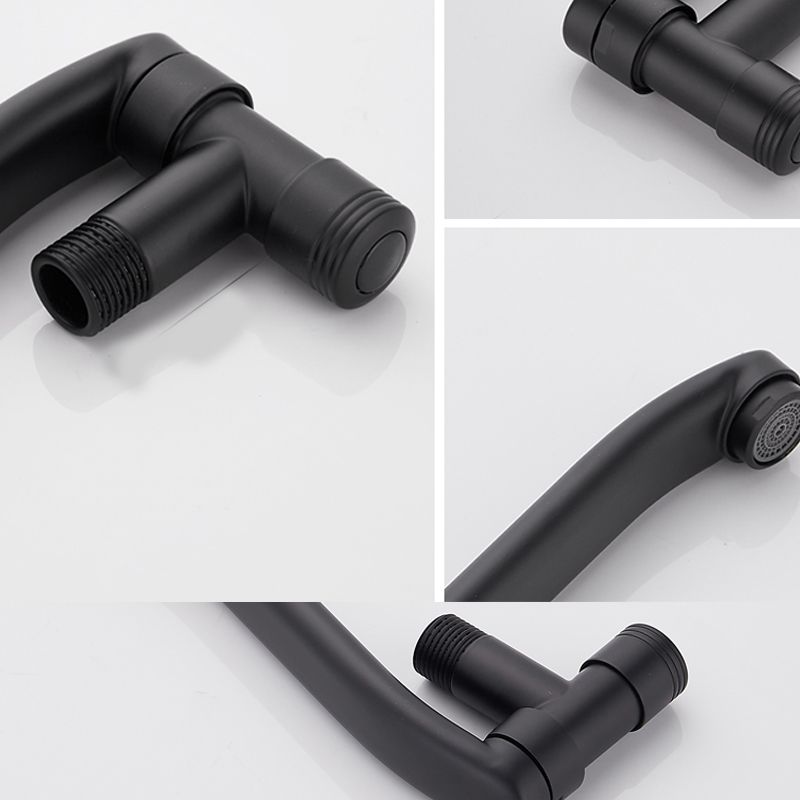 Avtoit | Shower Bath Filler Wall Mount Copper Low Arc Knob Handle Bathtub Faucet Trim
