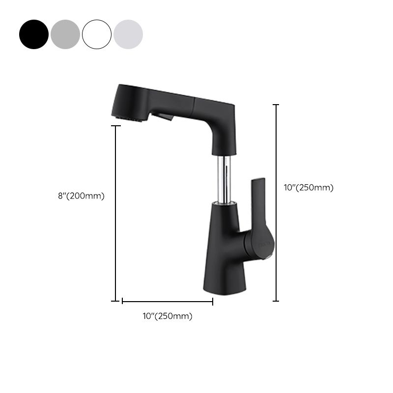 Avtoit | Swivel Spout Sink Faucet Brass Bathroom Low Arc Mixer