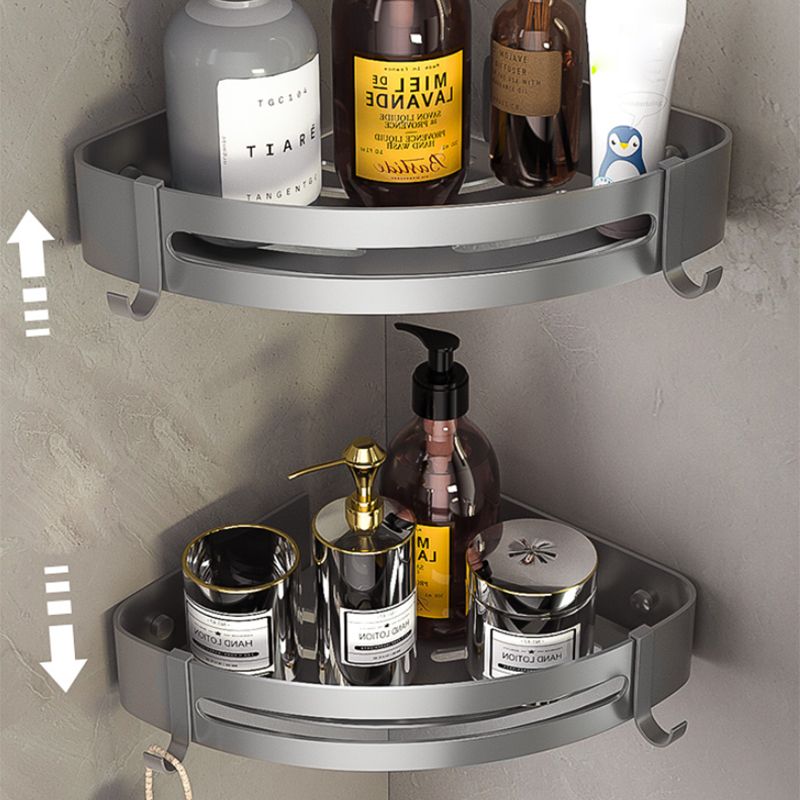 Avtoit | Modern Bathroom Accessory Set Towel Bar Paper Holder Gray Bathroom Accessory Set
