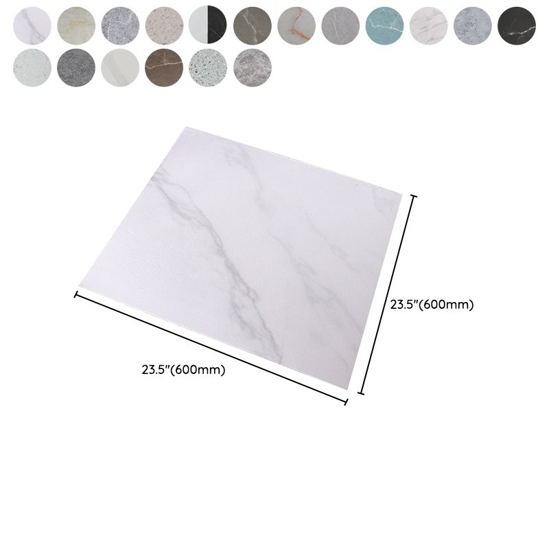 Avtoit | Peel and Stick Vinyl Floor Low Gloss PVC Flooring with Marble Look