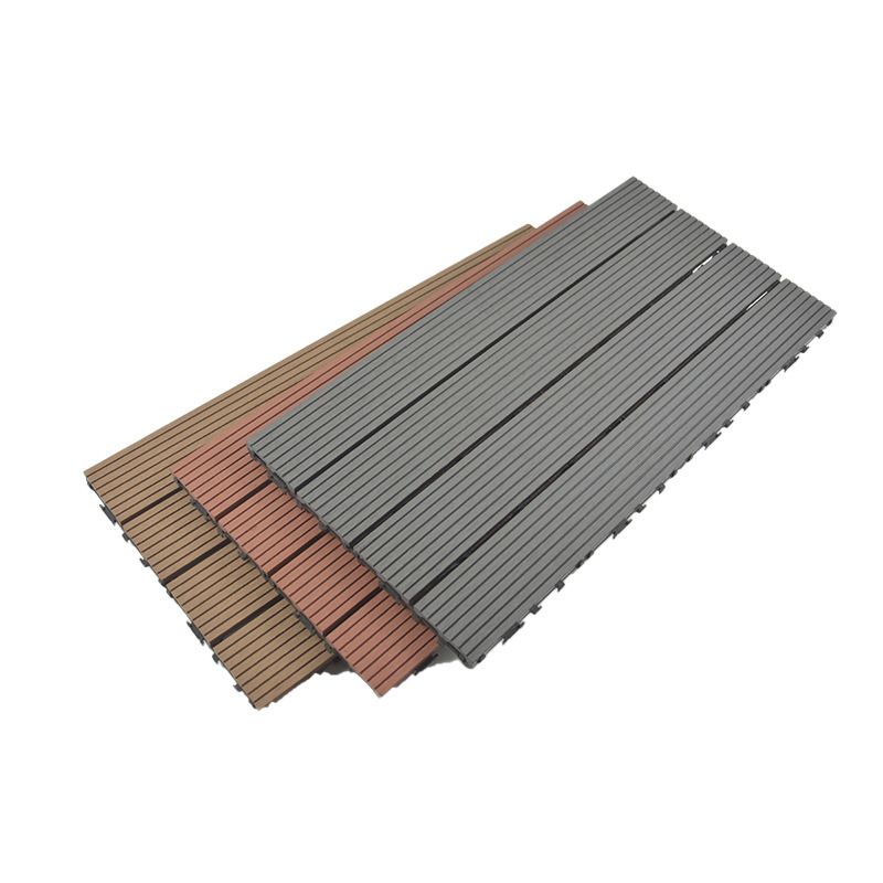 Avtoit | Wire brushed wooden floor tiles Click-Lock engineered wood for patio garden