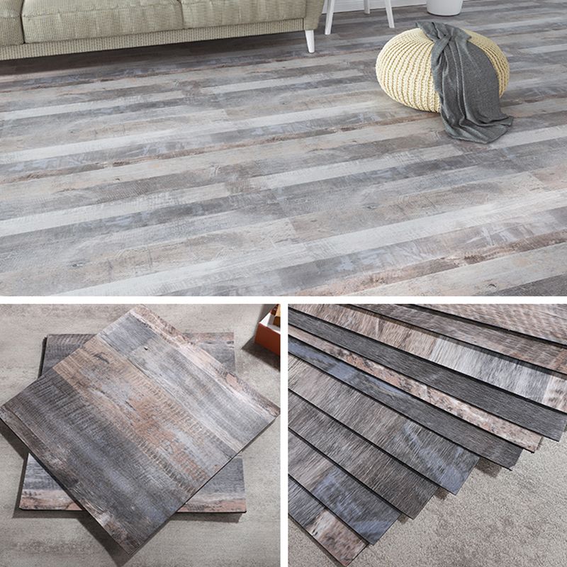 Avtoit | Modern Vinyl Floor Wood Look Peel and Stick Hand-Scraped PVC Floor