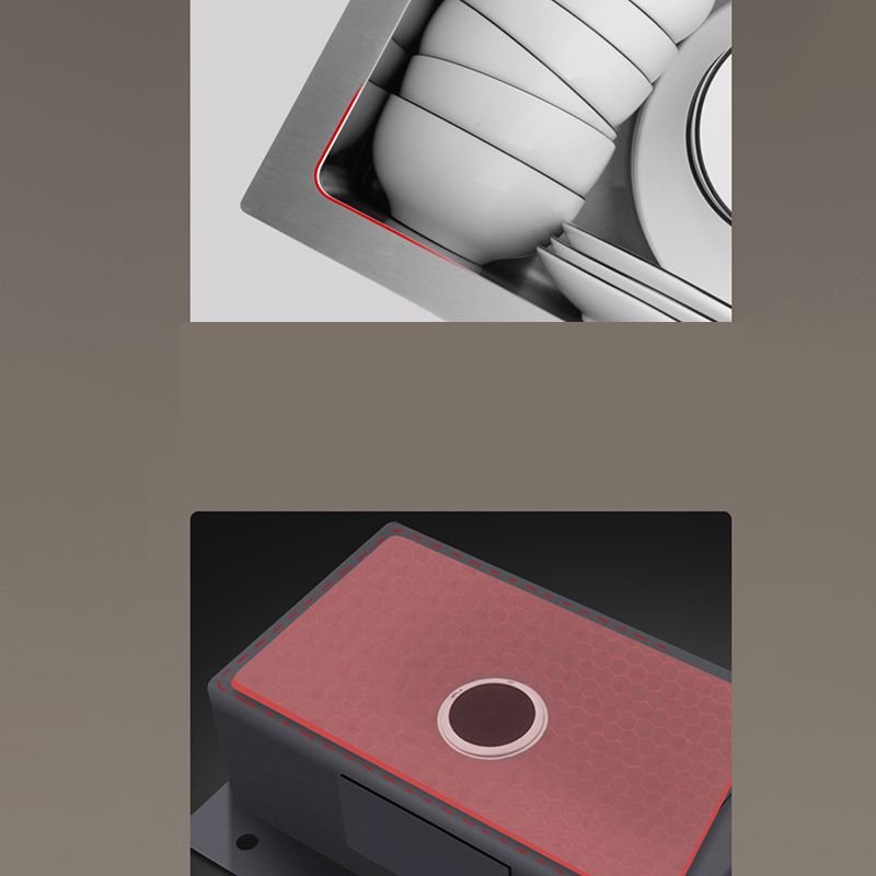 Avtoit | Contemporary Style Kitchen Sink Stainless Steel Color Fast Built-In Sink