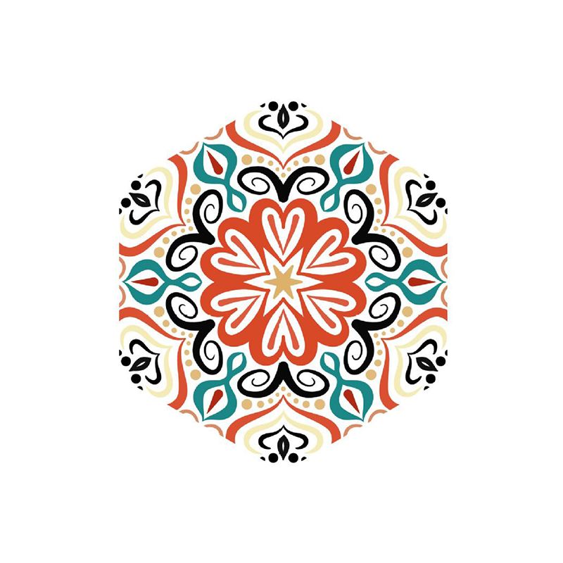 Avtoit | Plastic Mosaic Tile Wallpaper Hexagonal for Stick-On and Removable Back Wall Tile