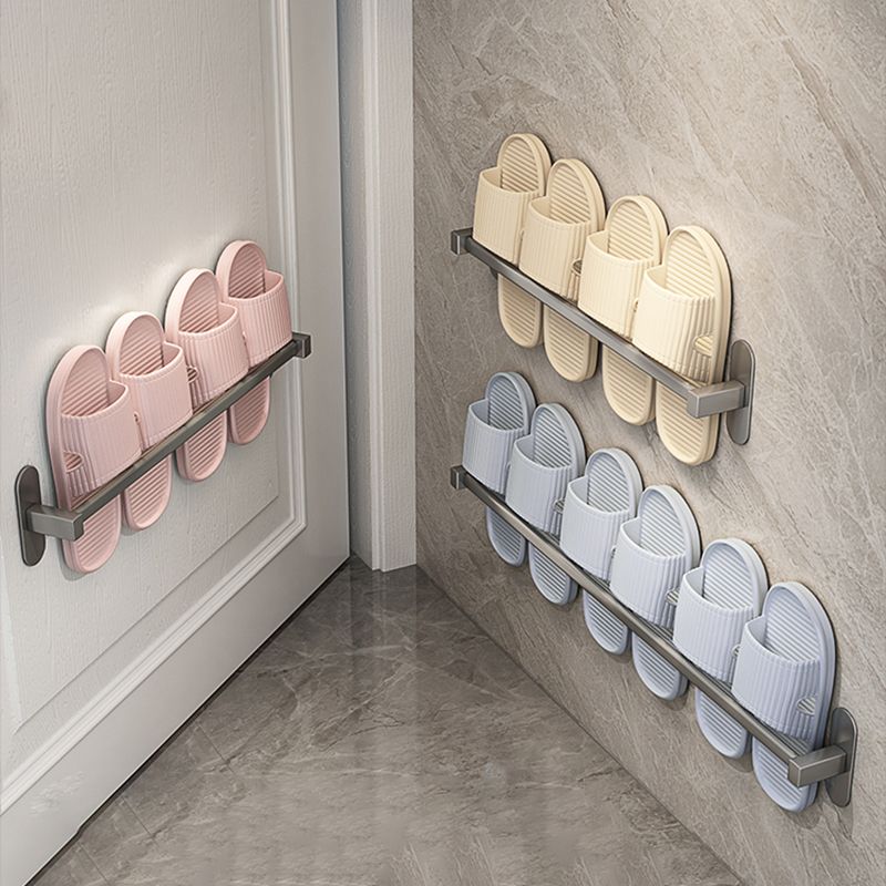 Avtoit | Gray Bathroom Accessory Set Modern 1/2 - Piece Bathroom Shelf Rustproof