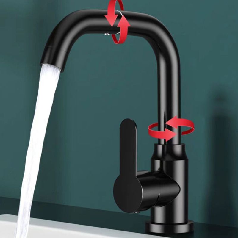 Avtoit | Modern sink faucet bathroom faucet brass lever swivel spout sink faucet