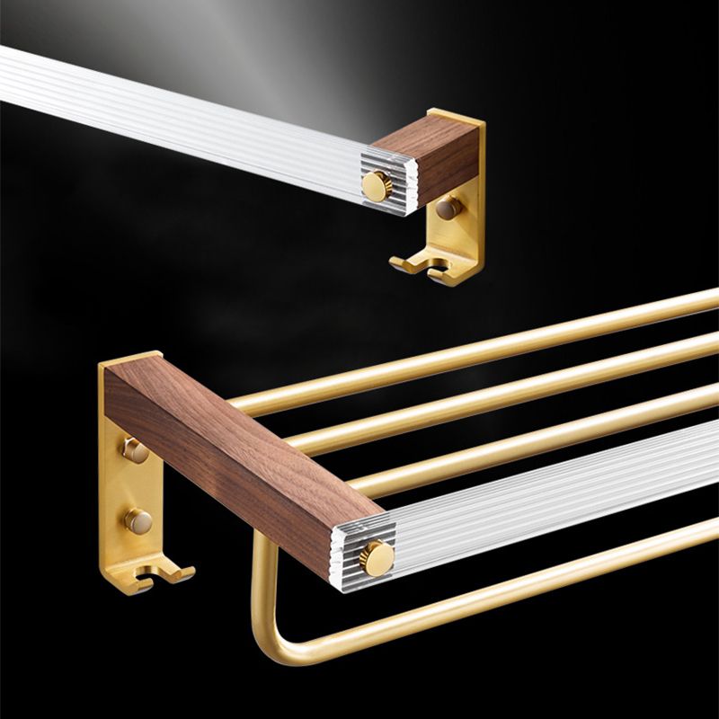 Avtoit | Metal Minimalist Bathroom accessory single or in set in Gold