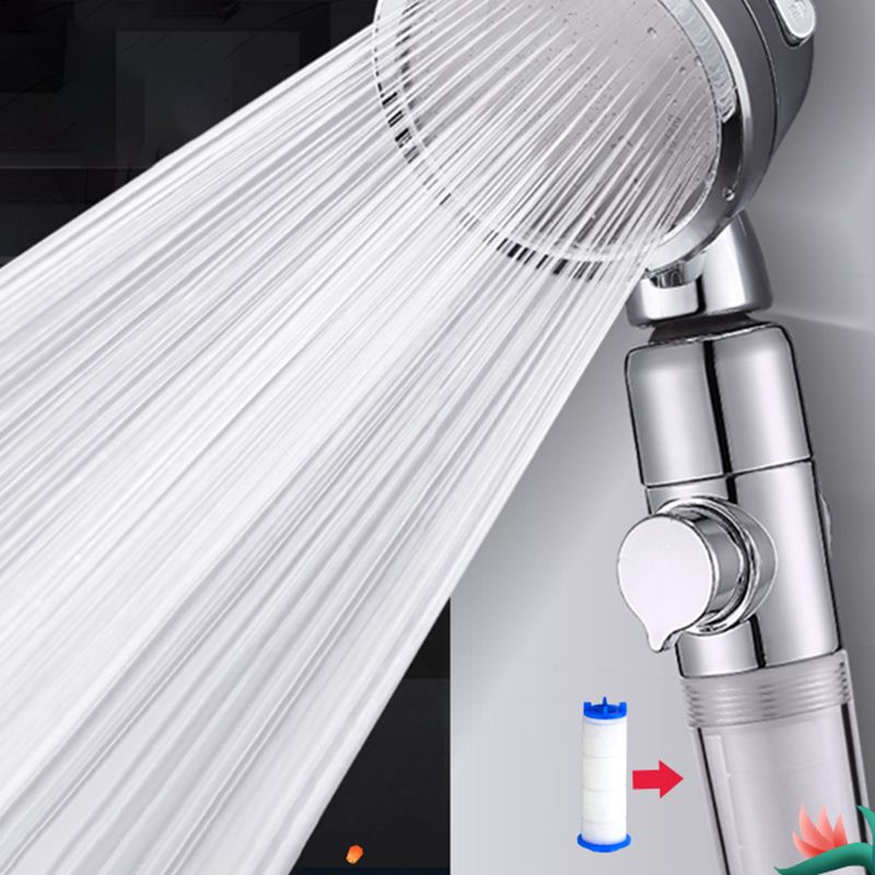 Avtoit | Modern Handheld Shower Head Silver Round Standard Shower Heads