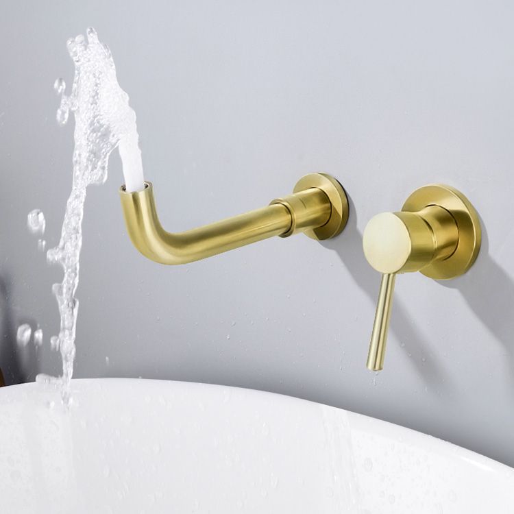 Avtoit | Modern Brass Roman Bathtub Faucet with 1 Lever Handle Bathtub Faucet