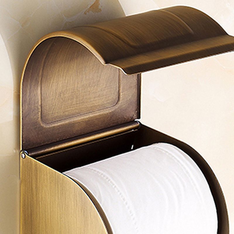 Avtoit | Traditional Bathroom Accessory Set Gold Paper Holder Bathroom Set