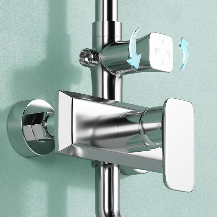 Avtoit | Modern balanced printed converter faucet shower head shower fitting on the wall
