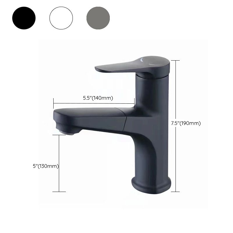 Avtoit | Modern Vessel Faucet Brass Lever Handle Swivel Spout Bathroom Vessel Faucet