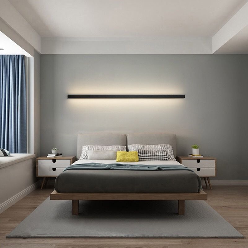 Avtoit | Minimalistic linear wall light LED atmospheric lighting