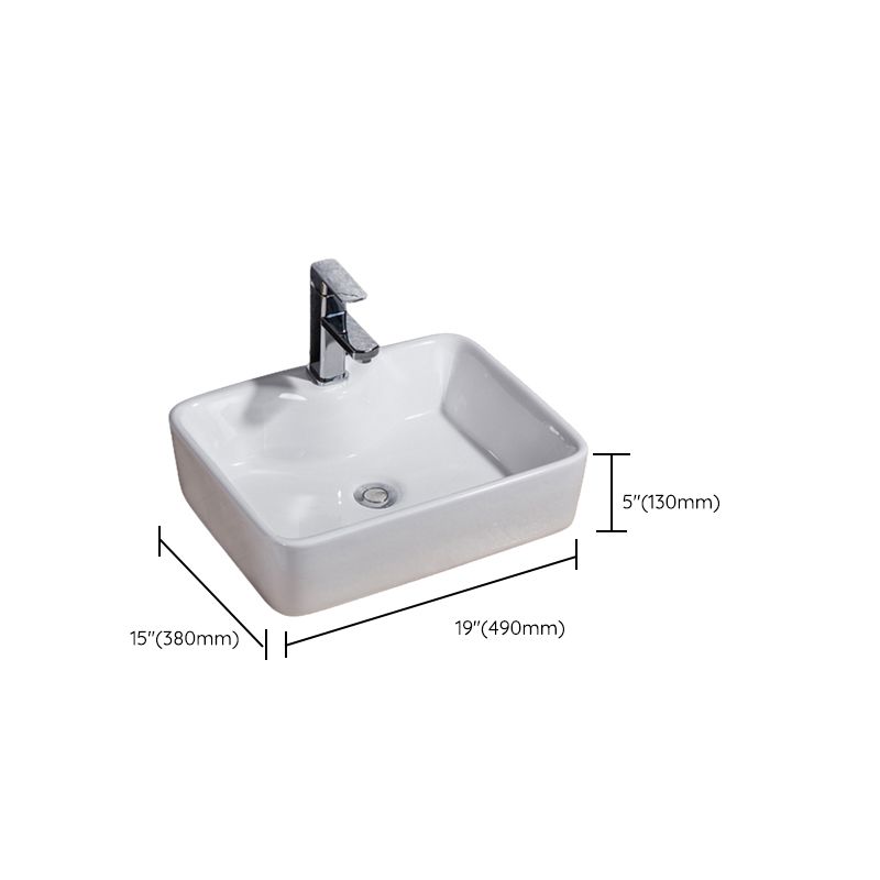 Avtoit | Modern Sink Solid Color Porcelain Sink