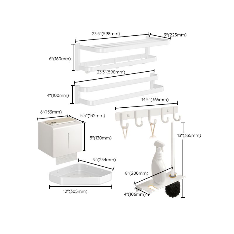 Avtoit | Metal drill and screw assembly bathroom accessories hardware set