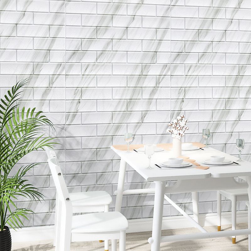 Avtoit | Industrial Wall Panel, 3D Brick Bathroom Wall Panels Set of 2