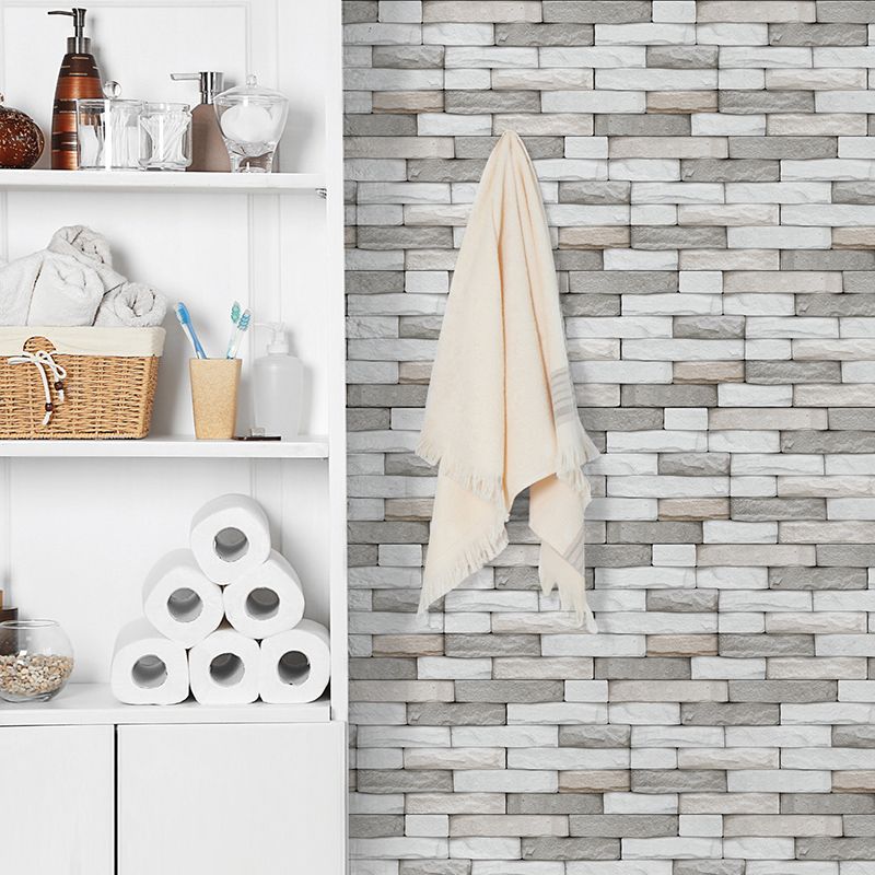 Avtoit | PVC Peel & Stick Tile Kitchen waterproof splash guard Peel and Stick Wall Tile Set of 18