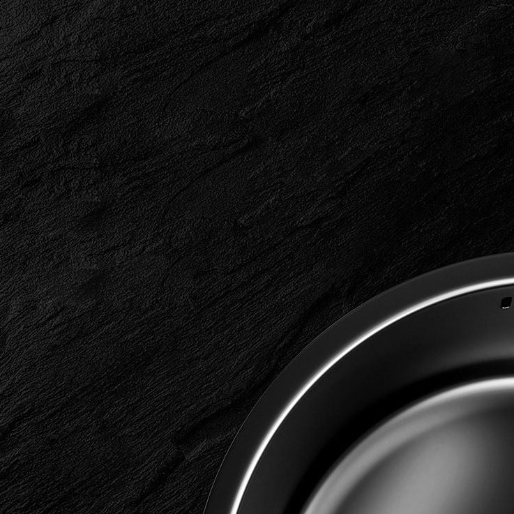 Avtoit | Contemporary Style Round Kitchen Sink Stainless Steel Kitchen Sink